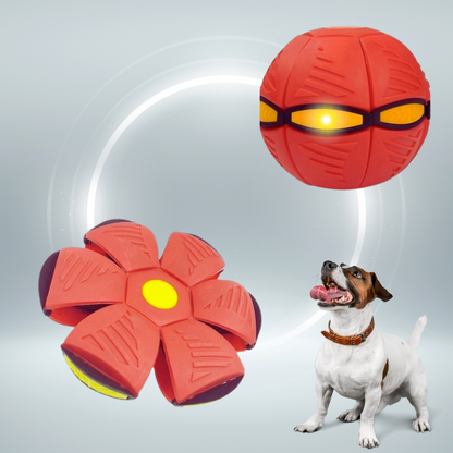 GlowPup UFO - Interactive LED Dog Ball